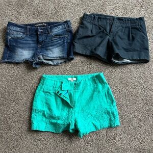 Womens size 2 shorts lot